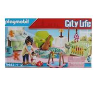 Chambre de bébé - PLAYMOBIL - 70862 - Multicolore - 42 pièces - Jeu de rôle créatif
