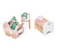 Chambre de bébé pour maison de poupée