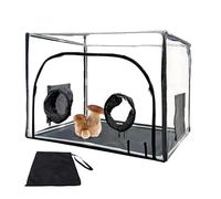 Chambre de culture de champignons, tente de culture de champignons - Boîte de culture de champignons portable | Kit de culture de champignons Mycology Still Air Box, sac d'élevage, hotte pour les