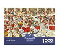 Chambre de débat du Sénat Romain Puzzle en Bois Imperméable Puzzles De 1000 Pièces pour Adultes Cadeaux Impossible Jeux Éducatifs