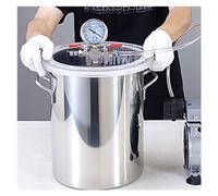 Chambre de dégazage sous vide pour résine époxy et stabilisation bois avec couvercle acrylique