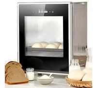 Chambre De Fermentation 40L Électrique Pour Pâte, Contrôle Optimal Température/humidité Armoire De Fermentation Du Pain En Acier Inoxydable Pour Le Levain, La Pizza, Le Yaourt, Le Natto