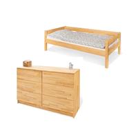 Chambre de jeunes natura extra large 2 pièces