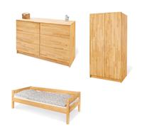 Chambre de jeunes natura extra large 3 pièces