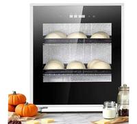 Chambre de pousse 40L électrique en inox, contrôle précis température et humidité, idéale pour boulangers, pâtissiers et passionnés de cuisine