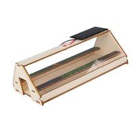 Chambre de simulation d ' écosystème en bois pour les expériences | Ensemble interactif de simulation d ' écosystème en bois pour expériences scientifiques, activités en t à la