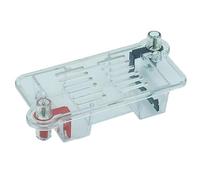 Chambre d'électrophorèse horizontale légère pour expériences de laboratoire de biologie scolaire Appareil d'enseignement Chambre horizontale d'électrophorèse