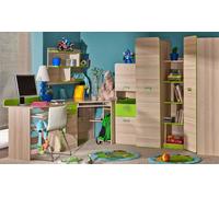 Chambre d'enfant complète Lit Armoire Commode Blanc 7pcs Nouveau