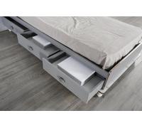 Chambre d'enfant Design Set Lit Table de nuit Commode Armoire 4 pcs.