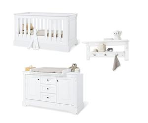 Chambre d'enfant emilia extra large avec étagère murale 3 pièces