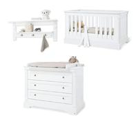 Chambre d'enfant emilia large avec étagère murale 3 pièces