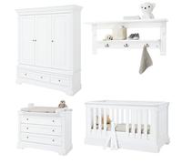 Chambre d'enfant emilia large étagère murale 4 pièces