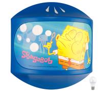 Chambre d'enfant Lampe murale Bob l'Éponge éclairage filles garçons en kit, ampoules LED incluses