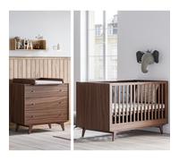 Chambre DUO Mid ll Lit 70x140 + Commode noix