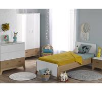 Chambre enfant archipel blanc / chêne TU