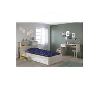 PARISOT Chambre enfant complete Tete de lit lit bureau Style contemporain Décor acac G