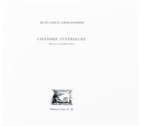 Chambre intérieure - Jean-Louis Giovannoni - Unes Eds - broché - Livre