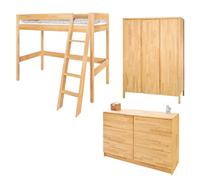Chambre jeunesse natura extra large 3 pièces