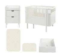 Chambre Sebra : Lit, Matelas, Commode à langer