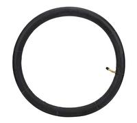 Chambres à Air de Vélo,14x2.125, 14X2.50, 16x2.125, 16X2.50,16x3.0,18X2.125,18x2.50 Chambre à Air en Caoutchouc Butyle pour Vélo électrique avec Valve Coudée en Métal(18X2.125 curved mouth)