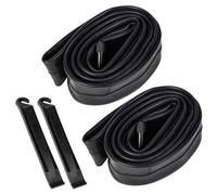 Chambres à air pour VTT Valve Schrader Pneu intérieur de vélo avec Tire-Fonds Caoutchouc qualité Supériorité étanchéité l Chaud Polyvalent la Plupart des Roues