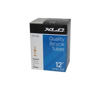 XLC Tube de vélo 16 x 1,75–2,125 (47/62-305) DV 32 mm Mixte Noir