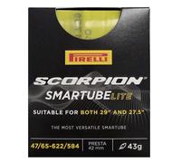 Pirelli Scorpion™ Smartube Presta 42 Mm Inner Tube Jaune 27.5-29´´ / 1.85-2.6