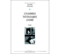 Chambres, Inventaires, André - Philippe Minyana - Theatrales Eds - broché - Livre