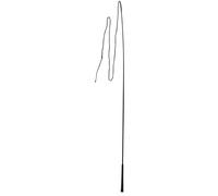 Chambrière équitation Covalliero Noir 180 cm