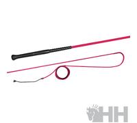 Chambrière équitation Fleck Ergo Grip Rose 200 cm