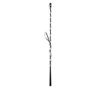 Chambrière équitation Red Horse Noir 120 cm