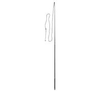Chambrière équitation télescopique Covalliero Noir 200 cm