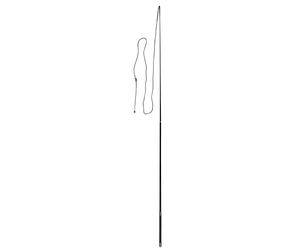 Chambrière équitation télescopique Covalliero Noir 200 cm
