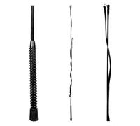 Chambrière équitation Waldhausen Noir 200 cm