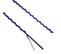 Chambrière équitation York 2-part Bleu 180 cm