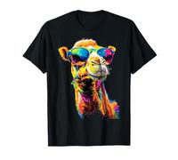 Chameau avec Lunettes de Soleil Dromadaire Tramelot T-Shirt