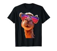 Chameau avec Lunettes de Soleil Dromadaire Tramelot T-Shirt