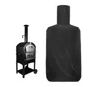 CHAMEEN Housse de protection pour four à pizza - Étanche - Coupe-vent - Résistant aux UV - 68 x 63 x 160 cm