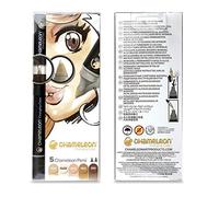 Chameleon Art Products - Marqueurs Chameleon Pens, 5 marqueurs à Base d'alcool; Tons Chair