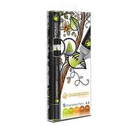 Chameleon Art Products - Marqueurs Chameleon Pens, 5 marqueurs à Base d'alcool; Tons Terres