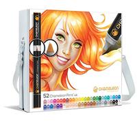 Chameleon Art Products - Marqueurs Chameleon Pens, 52 de luxe marqueurs à base d'alcool