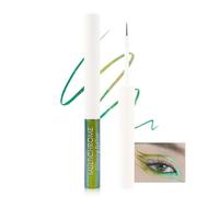 Chameleon Crayon Yeux Liquide, Eyeliner Pailleté Métallique Coloré, Waterproof Durée, Pointe Ultra-Fine, Multicolore Très Pigmenté Glitter Eye Liner Ombre à Paupières Maquillage-02 Yellow Green Indigo