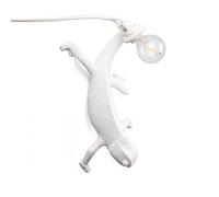 Chameleon Down Applique Murale Blanc