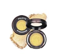 Chameleon Jaune Vert Fard a Paupiere Paillette, Fard a Paupiere Crème Scintillant Holographique, Longue Durée Waterproof, Métallique Fards à Paupières, Eyeshadow Highlighter, Maquillage Femme-10