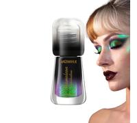 Chameleon Liquid Eyeshadow, Multichrome, Chameleon Eyeshadow, Metal Colors Liquid Shimmer, Eye Makeup Highly Pigmented Christmas Halloween Makeup For Women