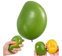 Chameleon Mango Crunch Squishy,Color Changing Mango Stress Ball,Soft Slow Rebound Sensory Squeeze Balls,Fidget Fruit Stress Balls Squeeze Toys,for Office Home Decrease Anxiety