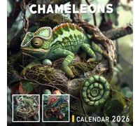 Chameleons Calendar 2026: A Year of Color-Shifting Creatures in Exotic Environments
