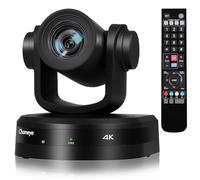 Chameye 4K PTZ Caméra de Streaming, Suivi Automatique par IA, avec 20x Zoom Optique, HDMI USB 3.0 LAN(PoE), Enregistrement sur Carte TF, pour Services Religieux, videoconférence, éducation, CH420