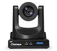 Chameye NDI Caméra PTZ avec 30X Zoom Optique, 1080p 60fps AI Suivi Automatique avec écran LCD, 3G-SDI HDMI USB3.0 LAN (PoE) pour Les Services Religieux, l'éducation, la Diffusion en Direct - C730N