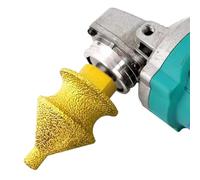 Chamfer Bit - M10 Thread Drill Attachment for Deburring and Chamfering | Professional Drill Bit for Woodworking, Concrete, Tile, Marble, Metal, Grinder, Repair, Carpentry and Construction Projects